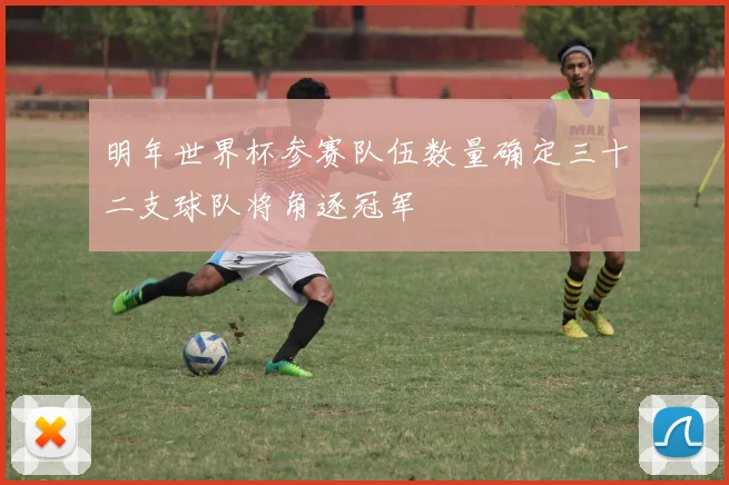 明年世界杯参赛队伍数量确定三十二支球队将角逐冠军